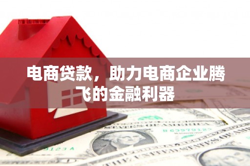 自流井电商贷款，助力电商企业腾飞的金融利器