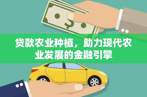 自流井贷款农业种植，助力现代农业发展的金融引擎