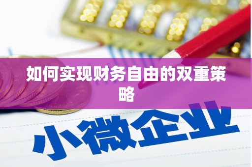自流井如何实现财务自由的双重策略