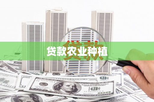 自流井贷款农业种植