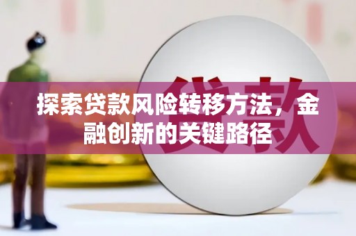 自流井探索贷款风险转移方法，金融创新的关键路径