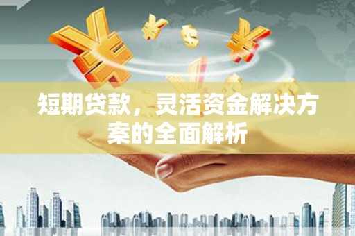 自流井短期贷款，灵活资金解决方案的全面解析