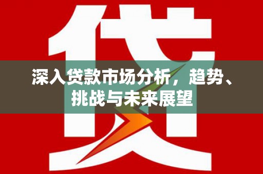 自流井深入贷款市场分析，趋势、挑战与未来展望