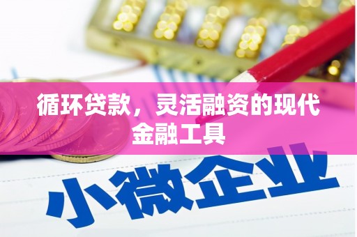 自流井循环贷款，灵活融资的现代金融工具